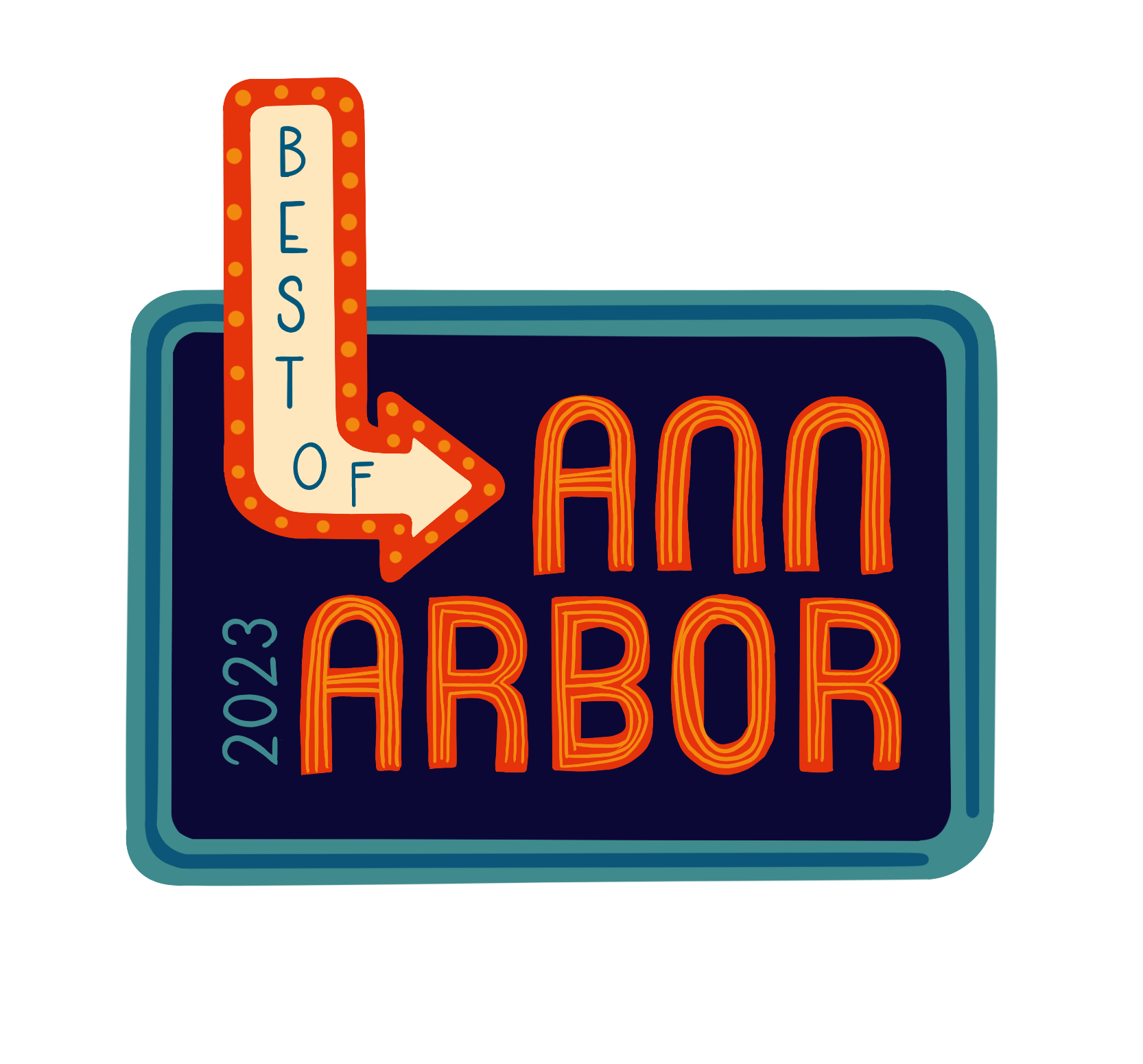 Best of Ann Arbor 2023 logo