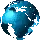 Spinning globe